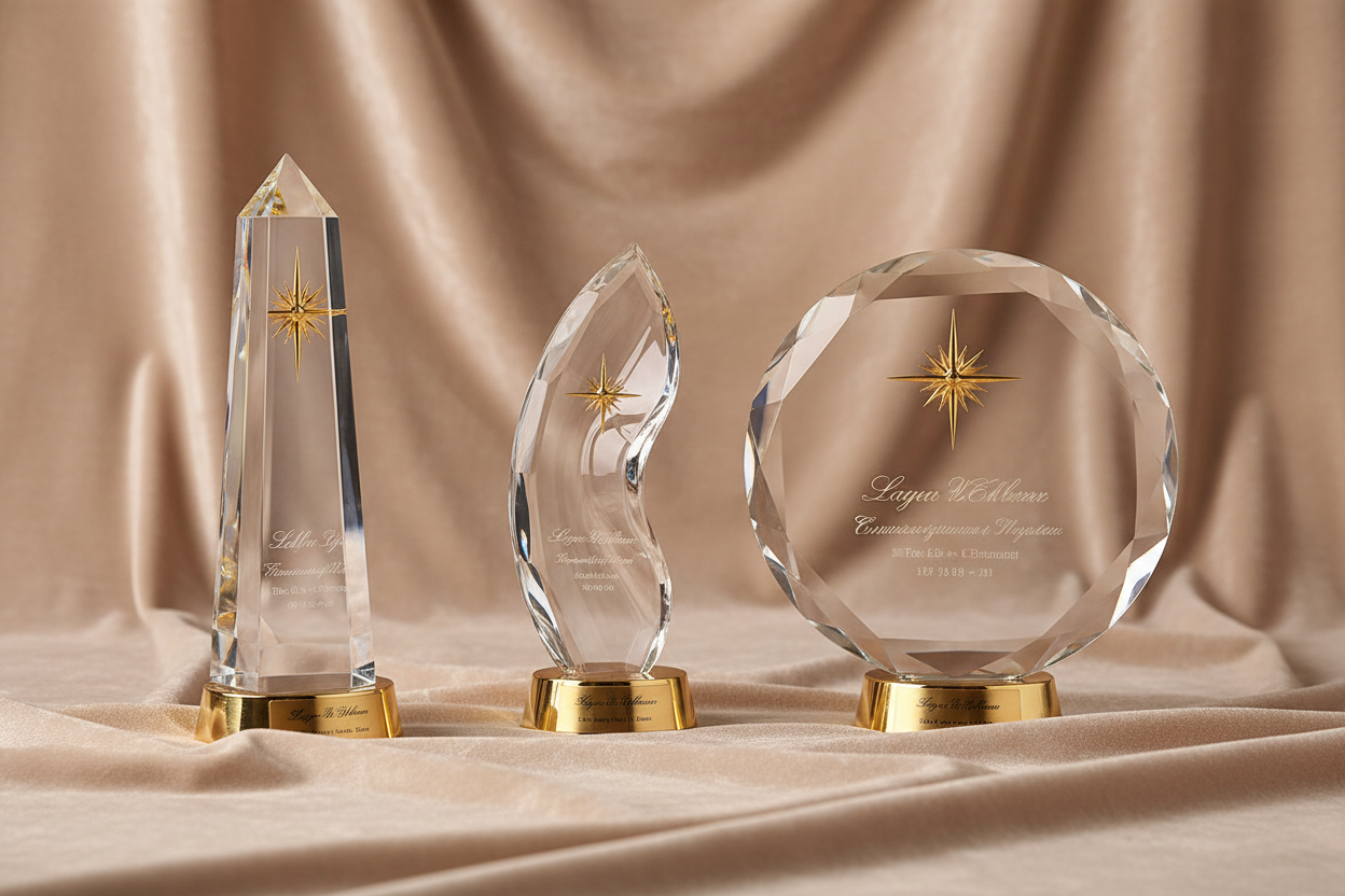 水晶獎盃 - 香檳色